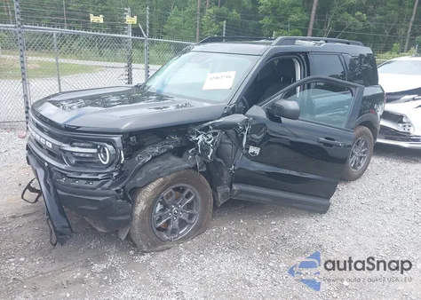 2024 Ford Bronco Sport Big Bend z USA, uszkodzony, nr VIN 3FMCR9B6XRRE39742